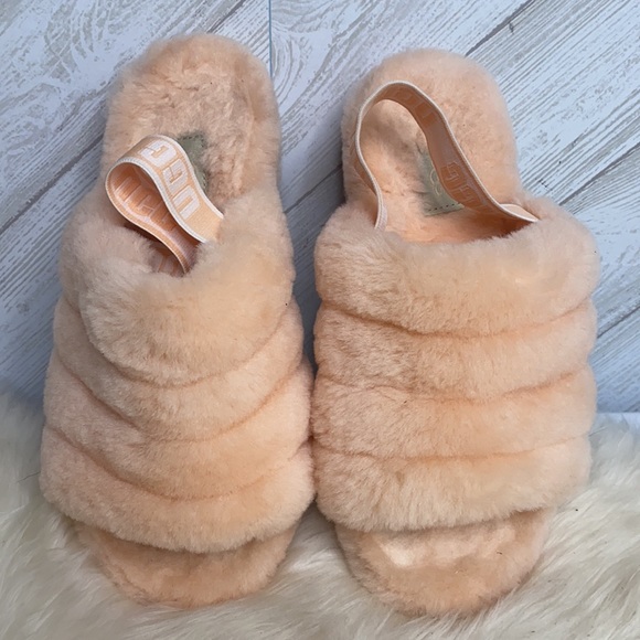 Ugg Fluff Yeah fuzzy slippers 7 - Picture 2 of 8